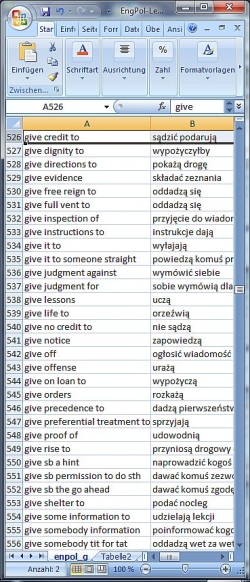 Screenshot for Dictionary Wordlist English Polish 1.8